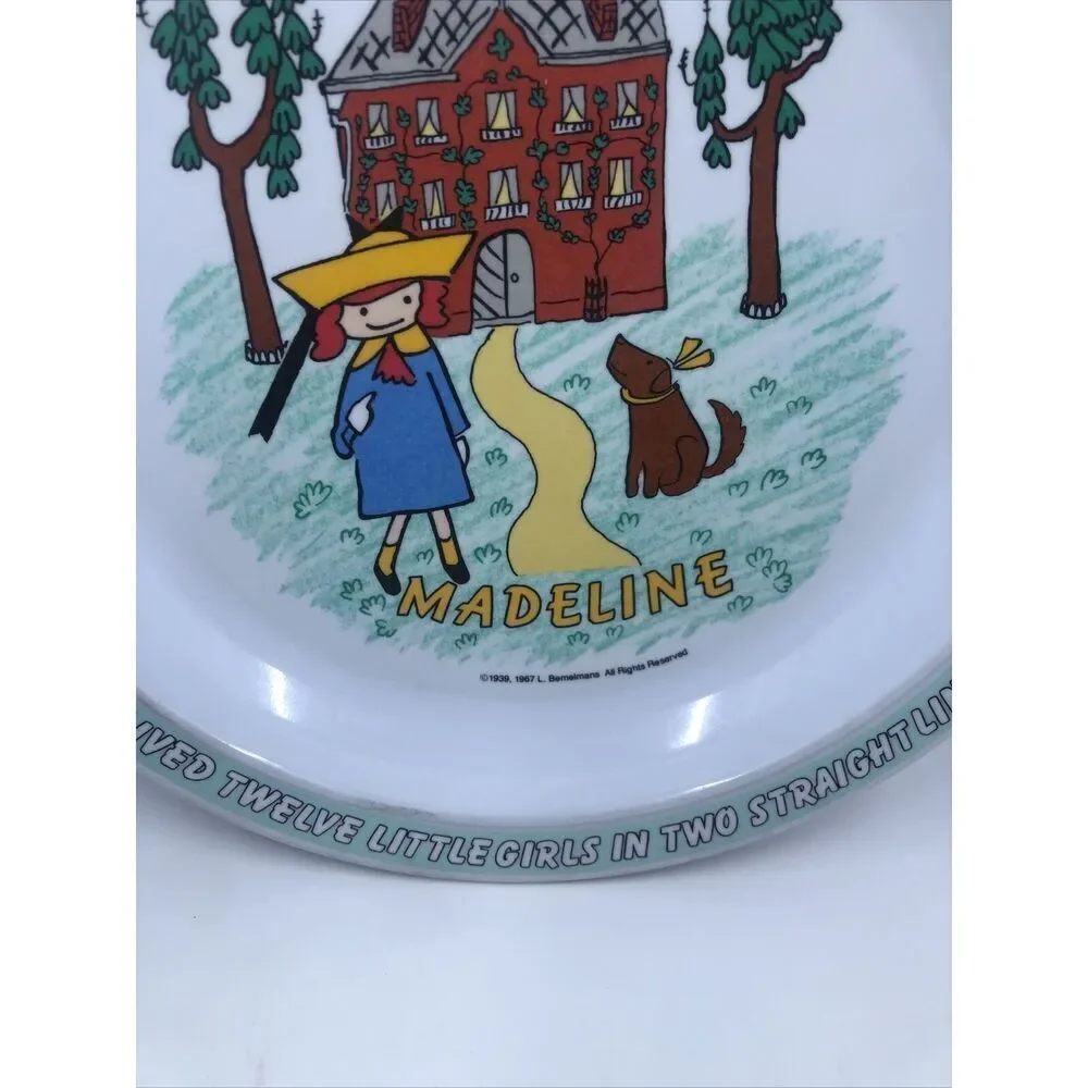 Vintage Madeline Children’s Plate Taiwan Eden